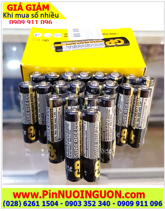 COMBO 1HỘP=40viên Pin AAA 1.5v GP 24PL-2S2, R03 Supercell chính hãng _Giá chỉ 129.000/Hộp 40viên